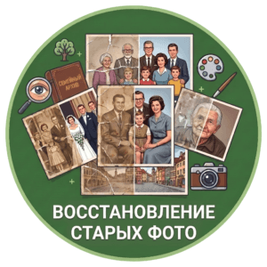 Восстановление старых фотографий в Харькове и по Украине
