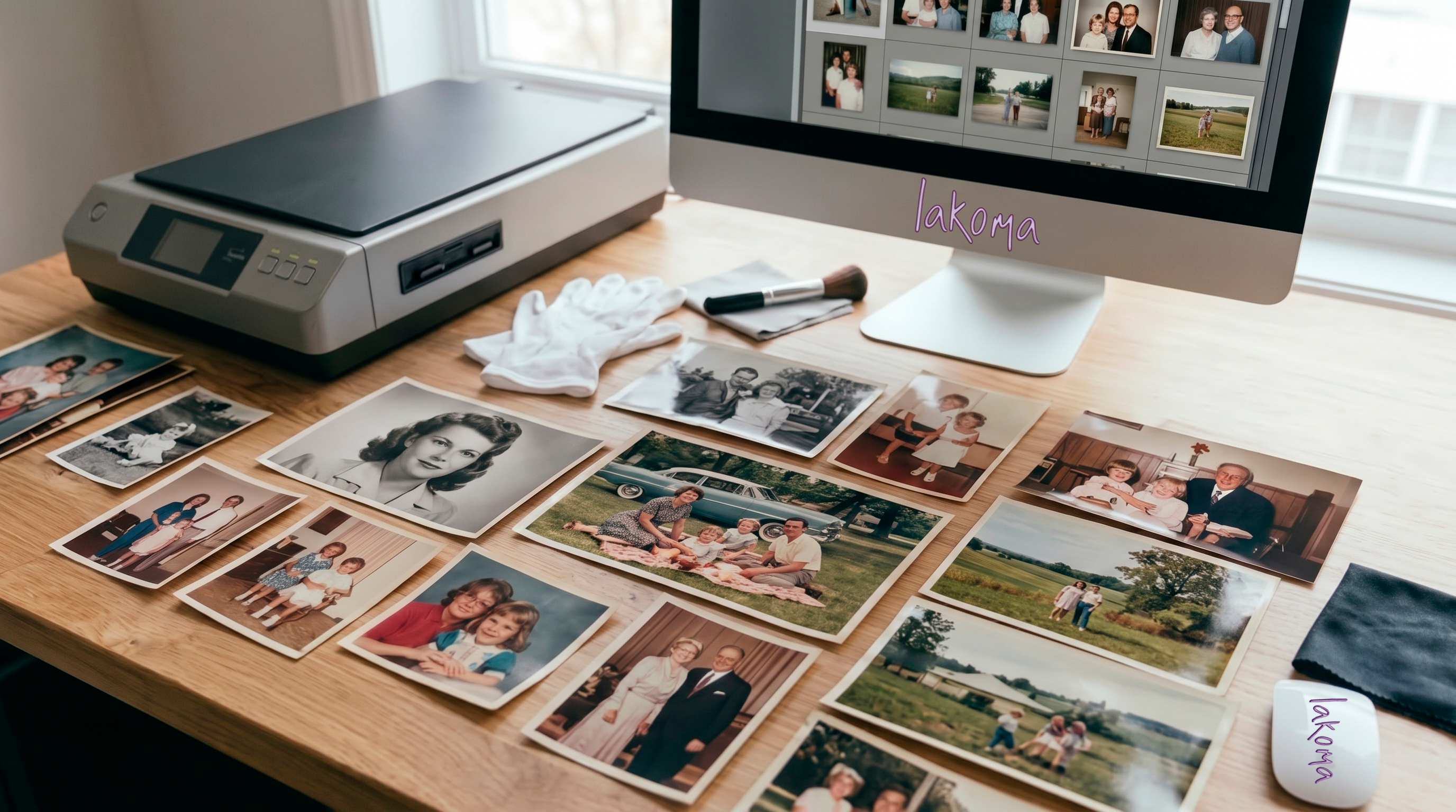 Сканирование фотографий в Харькове ЛАКОМА 1